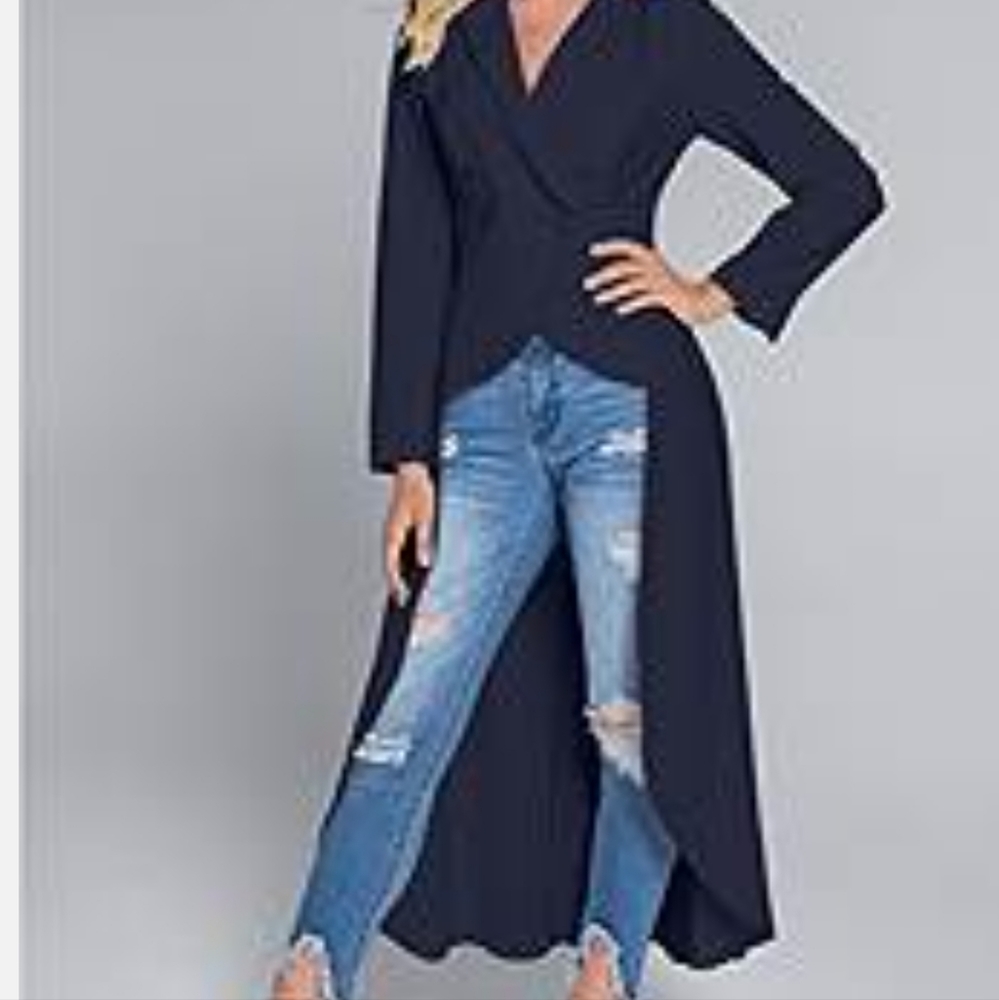 Hi low blazer Venus size 4